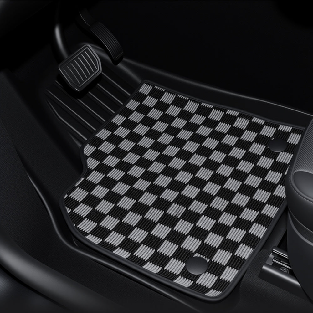 TESERY TPE+Carpet Double Layer Floor Mats for Model Y Juniper Tesery Official Store