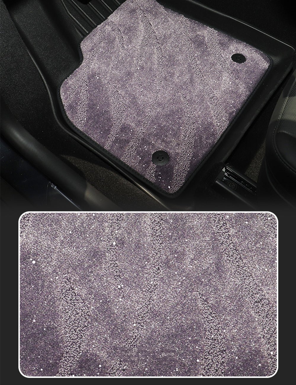 TESERY TPE+Carpet Double Layer Floor Mats for Model Y Juniper Tesery Official Store