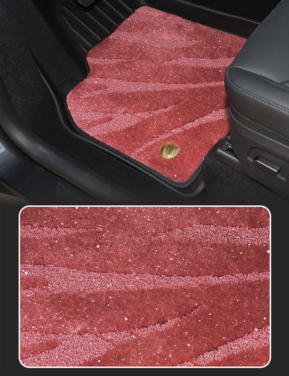 TESERY TPE+Carpet Double Layer Floor Mats for Model Y Juniper Tesery Official Store