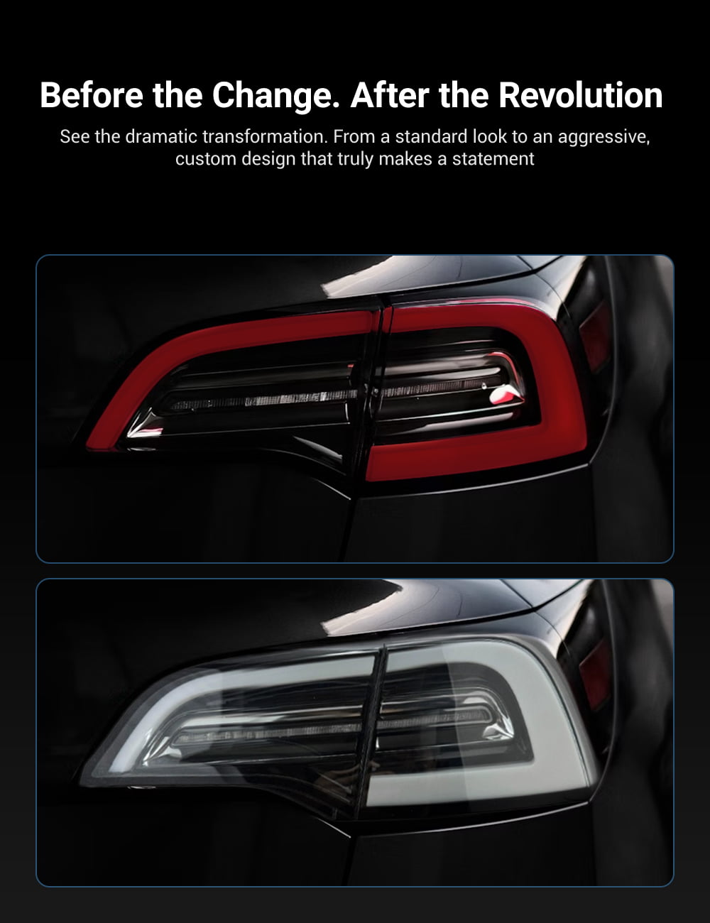 Tesla Model 3/Y Venom Style Tail Lights 丨Stylish Upgrade Tesery Official Store