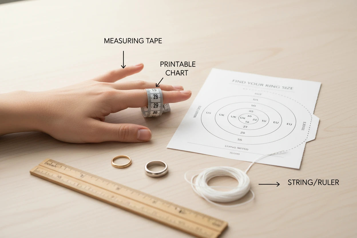 How to Measure Your Ring Size at Home: Easy Ring Size Guide 2026 TRUST 365 Media How to Measure Your Ring Size at Home: Easy Ring Size Guide 2026 TRUST 365 Media