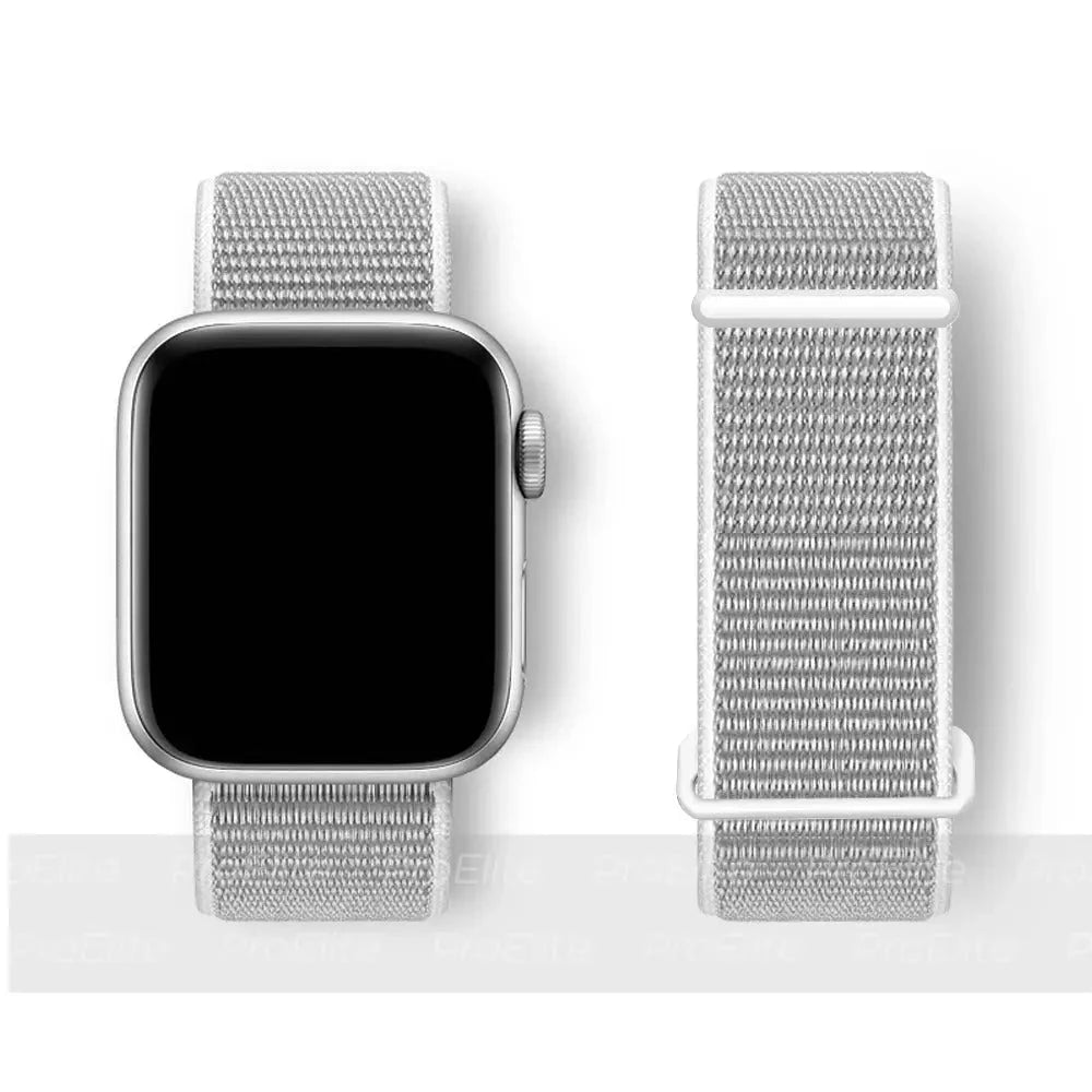 Band For Apple Watch bands Series 2 9 8 7 SE/6/5/4 Ultra 40MM 44MM 49MM Nylon Soft Breathable Strap Trust Media 365   iwatch bands  TRUST 365 Media