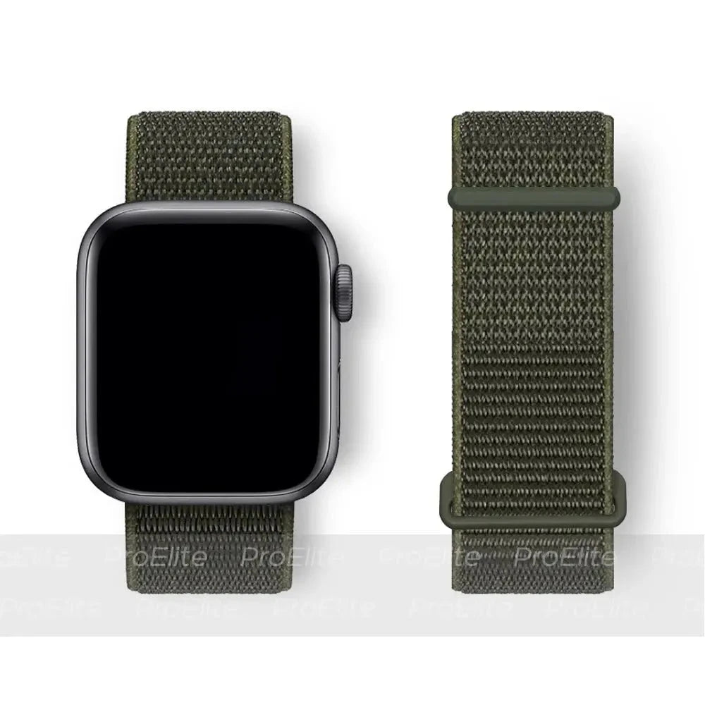 Band For Apple Watch bands Series 2 9 8 7 SE/6/5/4 Ultra 40MM 44MM 49MM Nylon Soft Breathable Strap Trust Media 365   iwatch bands  TRUST 365 Media