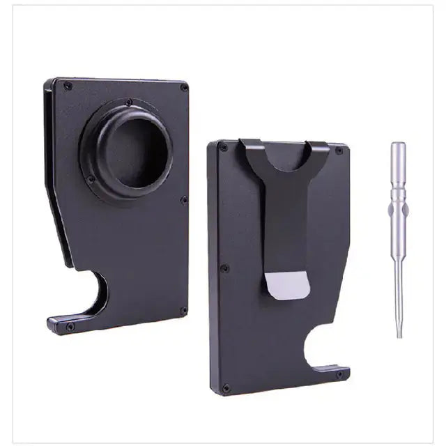 Card Holder Aluminum Case Metal with GPS Holder Generic