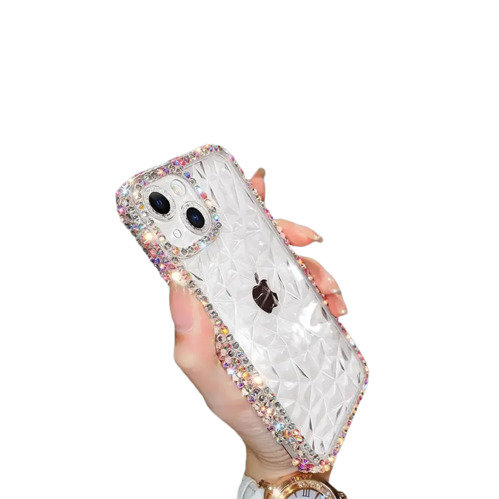 Luxury Phone Case For Luxury Glitter Bling Diamond Silicone Soft Phone Case for iPhone Generic