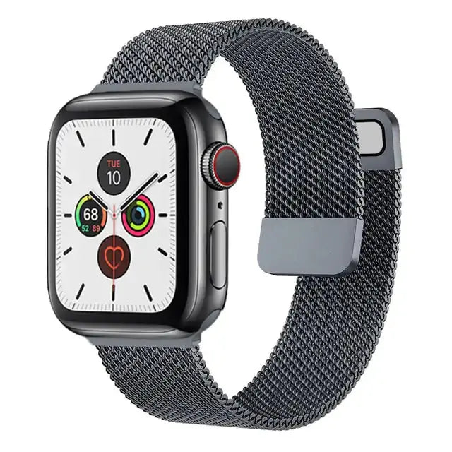 For Magnetic Double Section Strap for Apple Watches For 38mm-40mm-41mm Generic