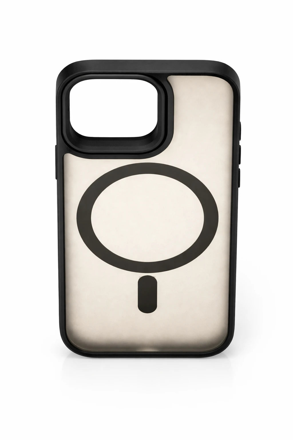 For Magnetic Luxury Matte Case Shockproof Translucent Armor Case For iPhone 15 14 Pro Max Plus Black Trust Media 365   iphone case  TRUST 365 Media