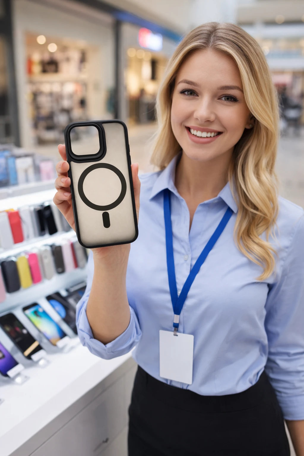 Matte Magnetic Wireless Charging Case for iPhone