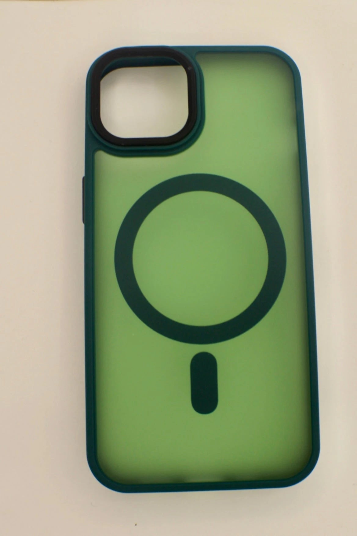 For Magnetic Luxury Matte For iPhone 15 14 13 12 11 Pro Max Plus Bumper Cover Dark Green Generic