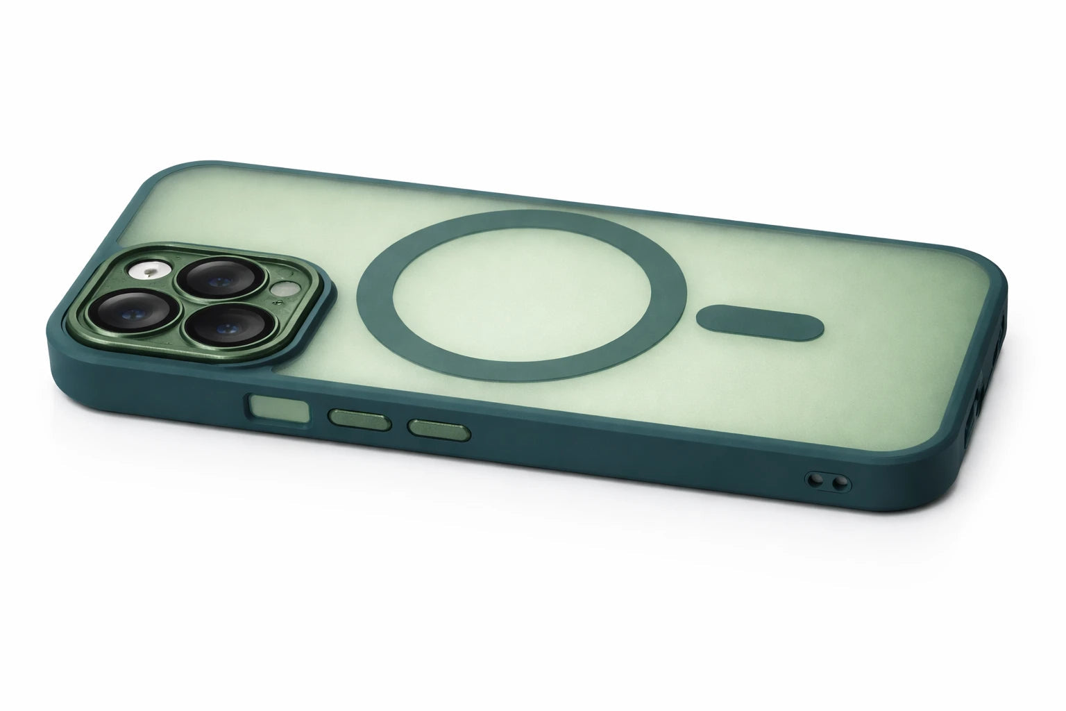 Matte Magnetic Wireless Charging Case for iPhone