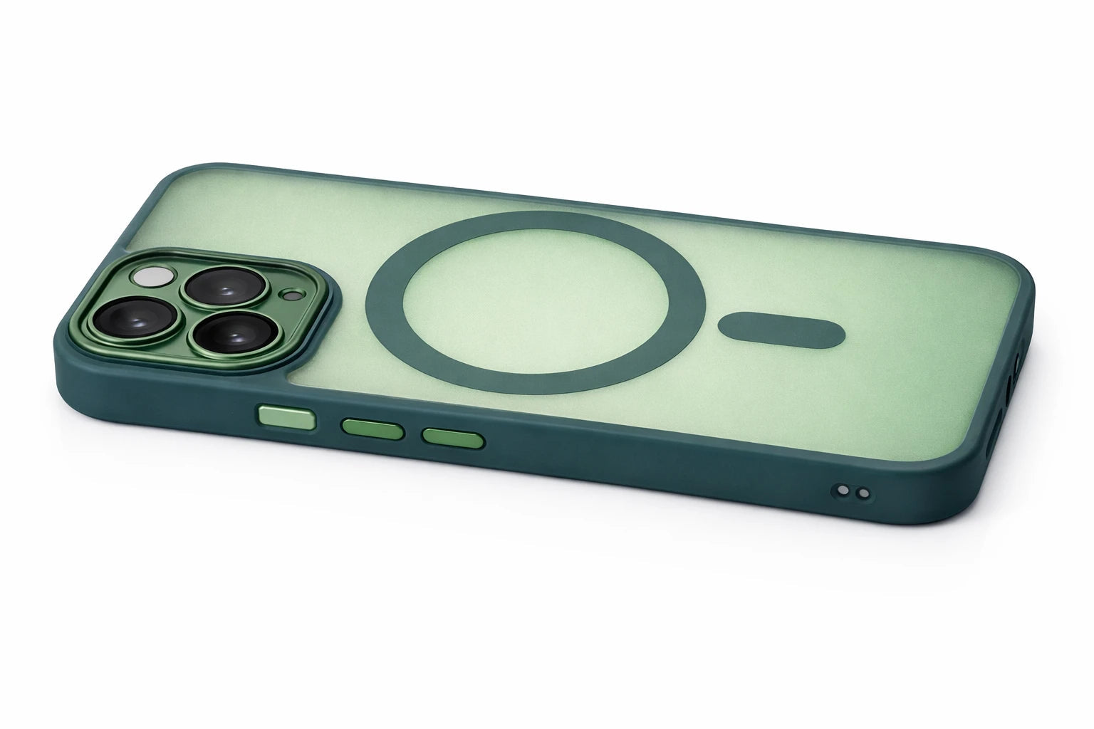 Matte Magnetic Wireless Charging Case for iPhone