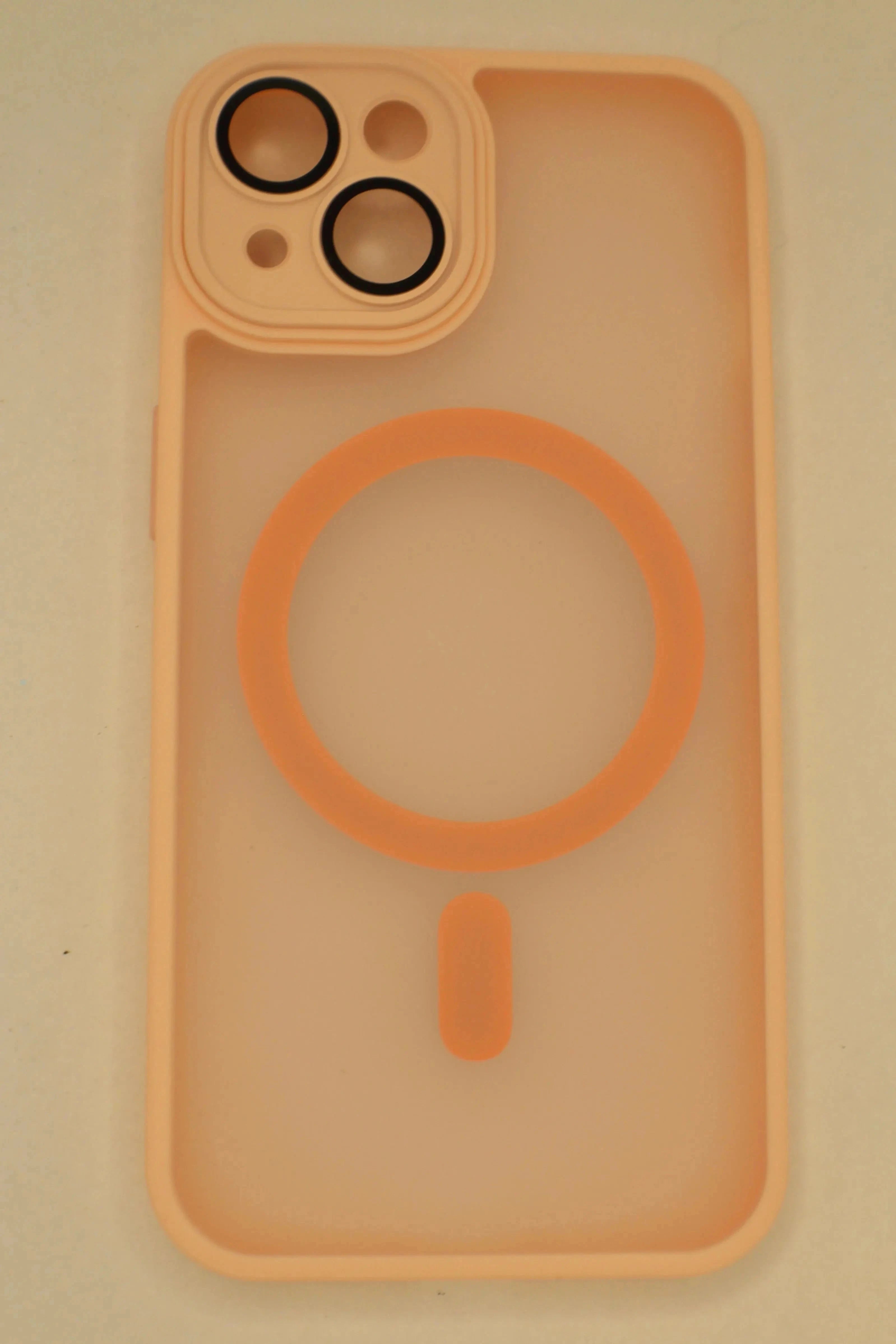 Matte Magnetic Wireless Charging Case for iPhone