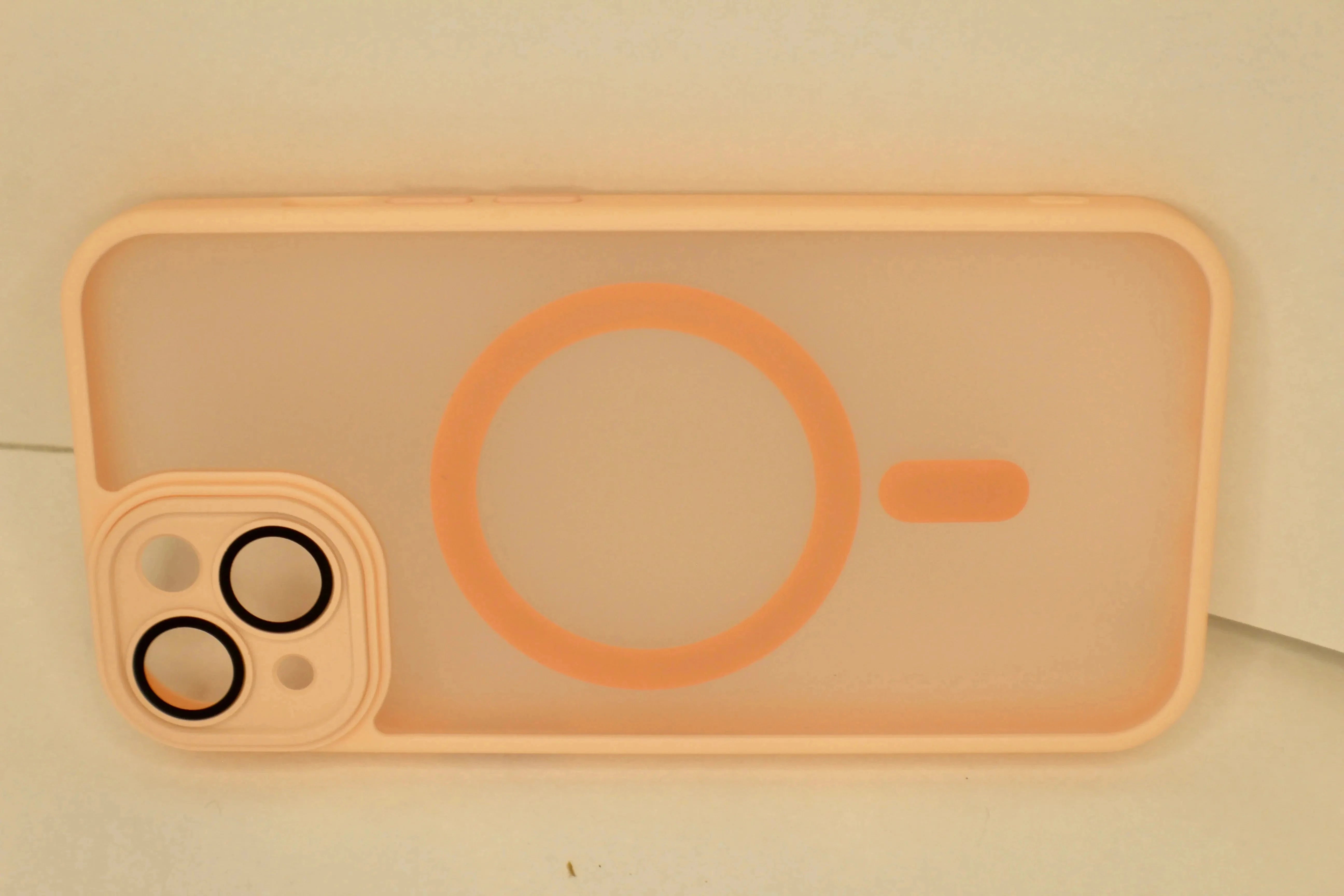Matte Magnetic Wireless Charging Case for iPhone