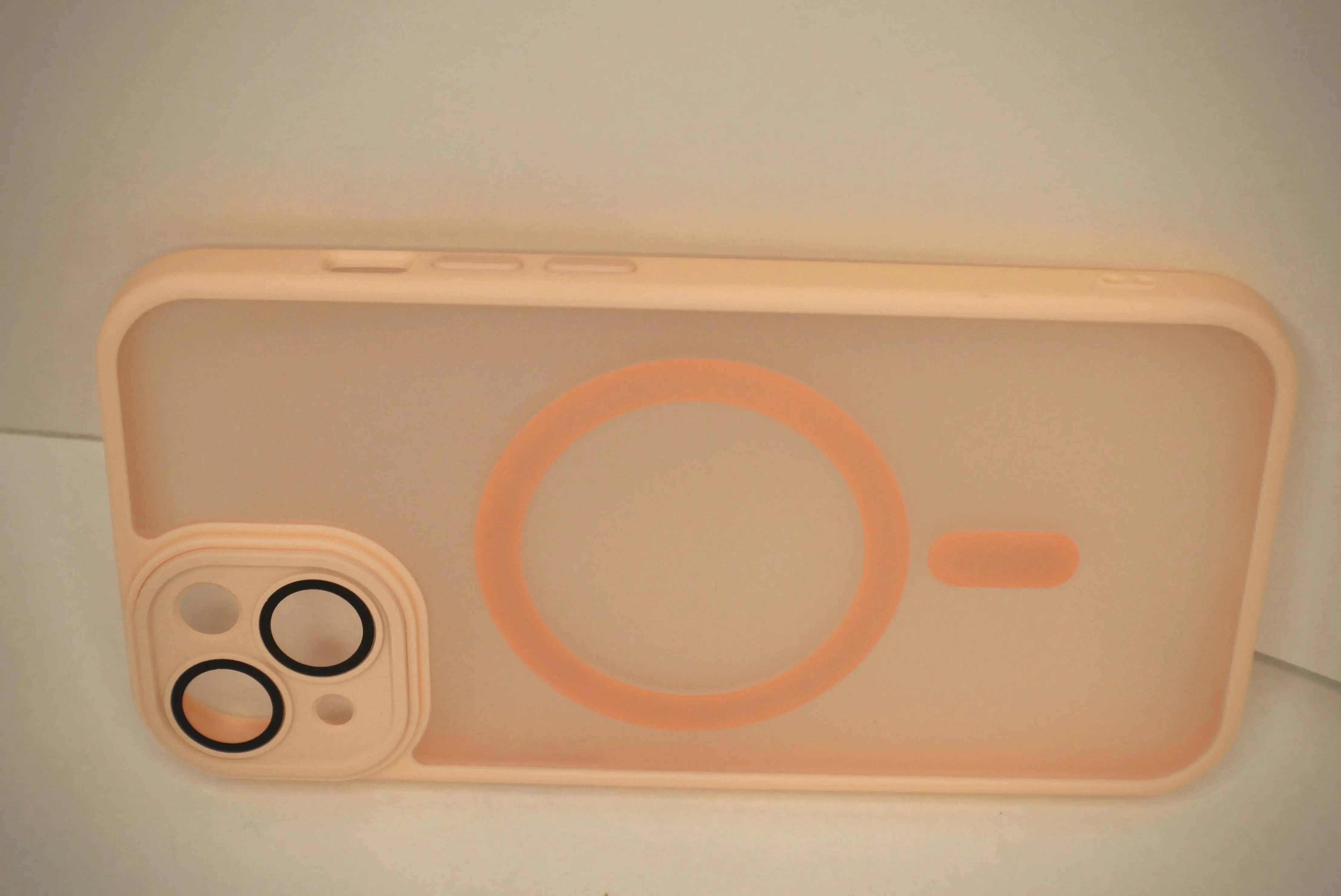 Matte Magnetic Wireless Charging Case for iPhone