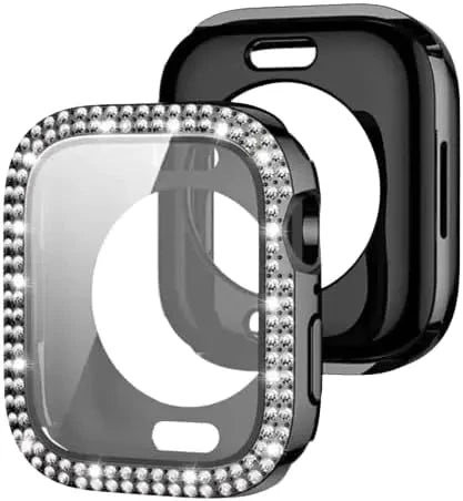 For Watch Cover with Bling kiGlass with Cover for Apple Watch Case Trust Media 365   iwatch screen protector  TRUST 365 Media
