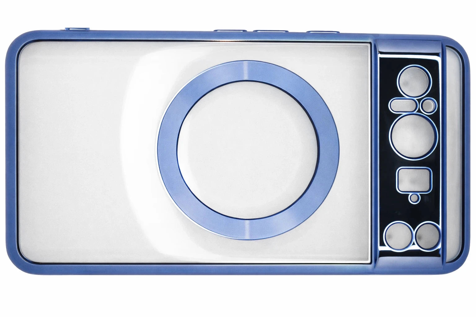 For google pixel cases Transparent Electroplating Soft Silicone Case Magnetic Wireless Charging Shockproof Back Cover Trust Media 365   google-pixel-8pro-case  TRUST 365 Media