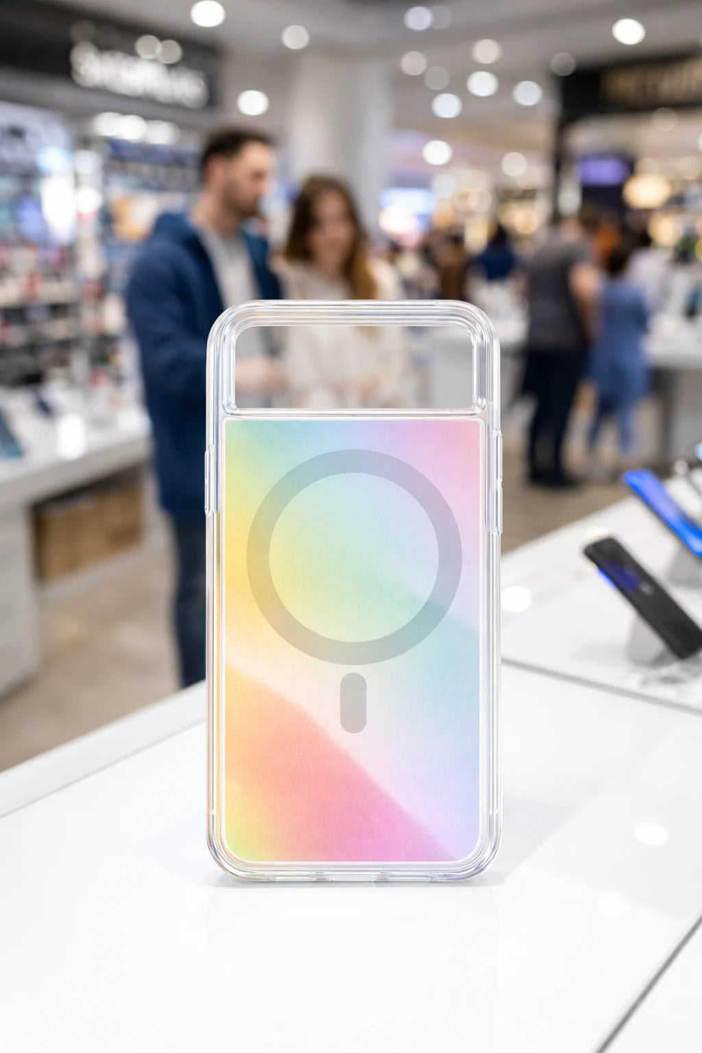 For google pixel cases Transparent Electroplating Soft Silicone Case Magnetic Wireless Charging Shockproof Back Cover Trust Media 365   google-pixel-8pro-case  TRUST 365 Media