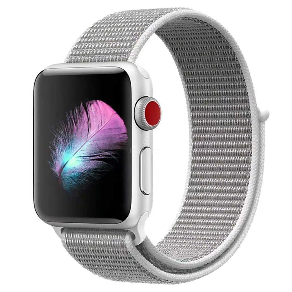 For iWatch Nylon Band For 42mm 44mm 45mm Generic