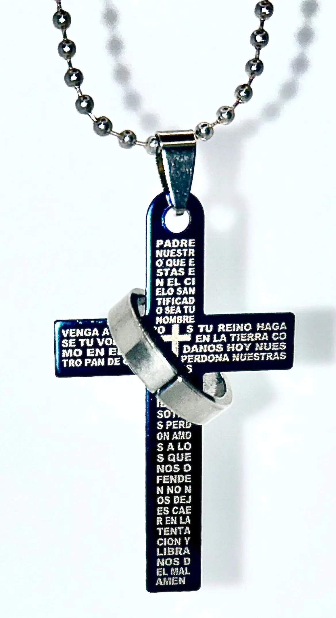 Lord’s Prayer en español and English stainless steel Generic