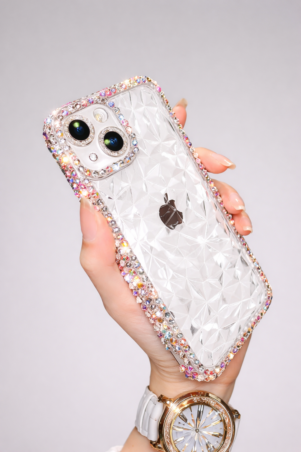 Luxury Phone Case For Luxury Glitter Bling Diamond Silicone Soft Phone Case for iPhone Trust Media 365   iphone case  TRUST 365 Media