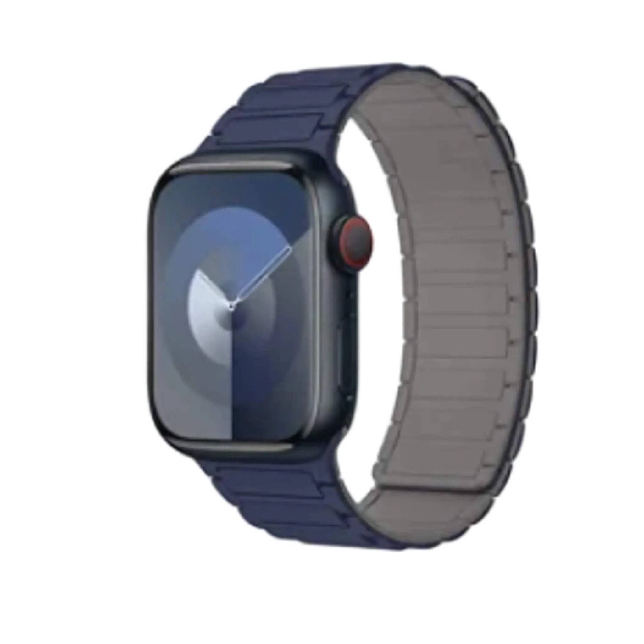Magnetic Loop for Apple Watch Bands 44mm 40mm 49mm 45mm 41mm 38mm Silicone Bracelet iWatch Series 9 8 7 6 5 4 3 Se ultra 2 strap Generic