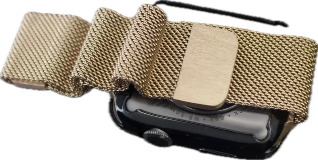 Magnetic Strap for Apple Watch For Magnetic Double Section Strap for Apple Watches For 38mm-40mm-41mm Trust Media 365   iwatch bands  TRUST 365 Media