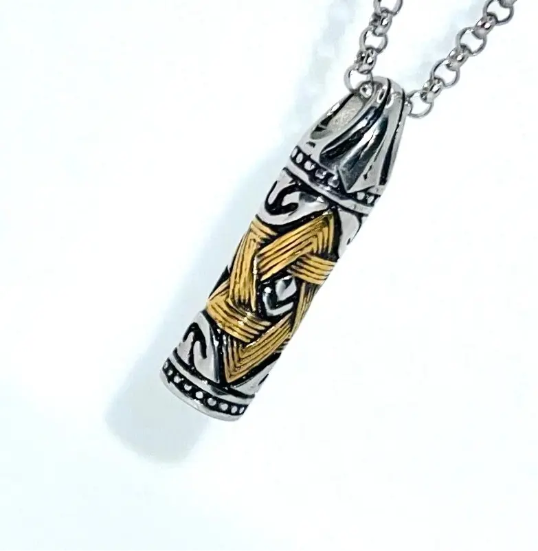 Mens 6 Point Star of David Hexagram Necklace With Pendant Stainless Steel Generic