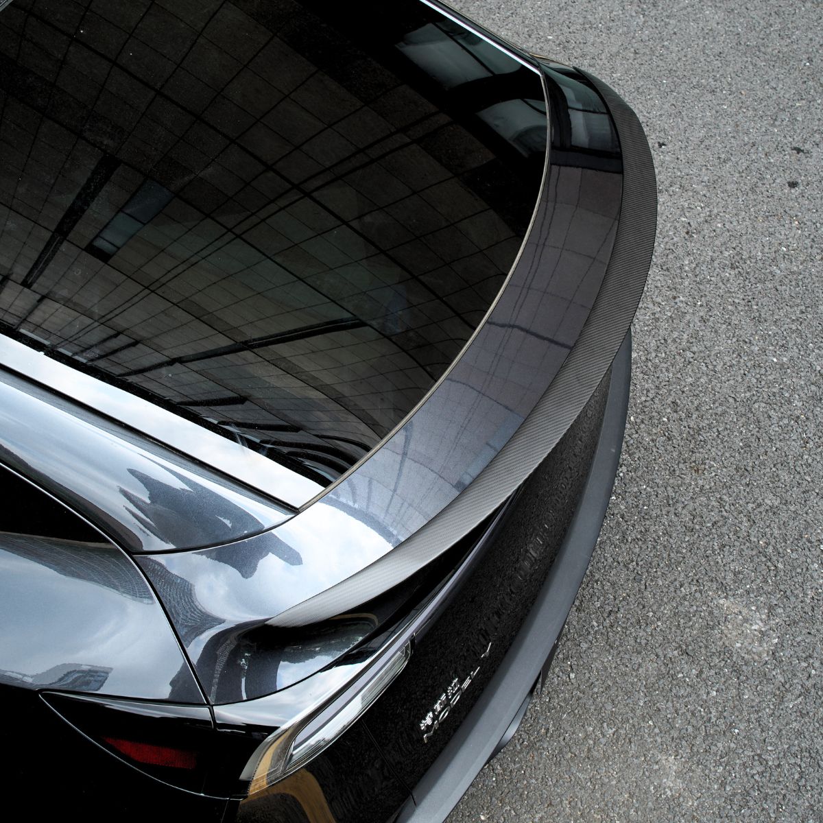 Performance Style Dry Carbon Fiber Spoiler for Tesla Model Y Juniper 2025+ Tesery Official Store   Carbon Fiber Spoiler  TRUST 365 Media