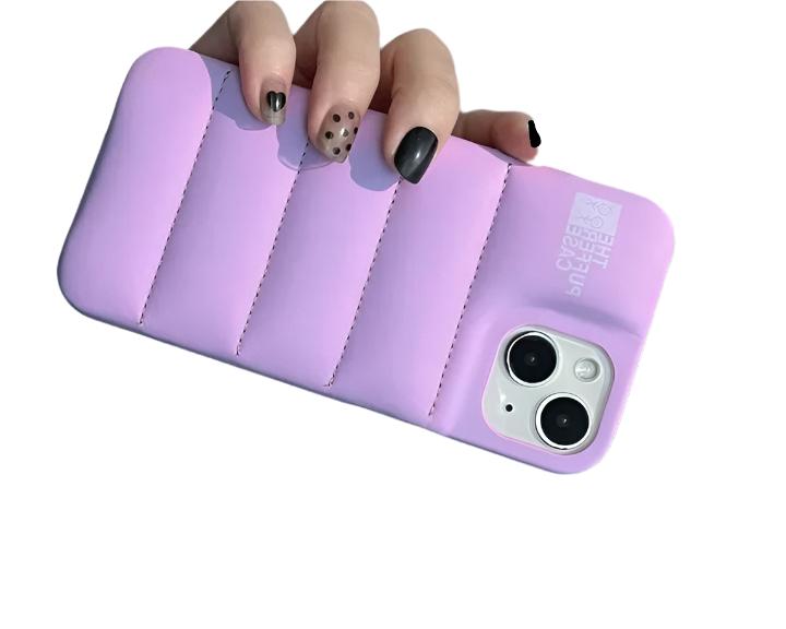 For Fashion Brand Down Purple Jacket Phone Case For iPhones