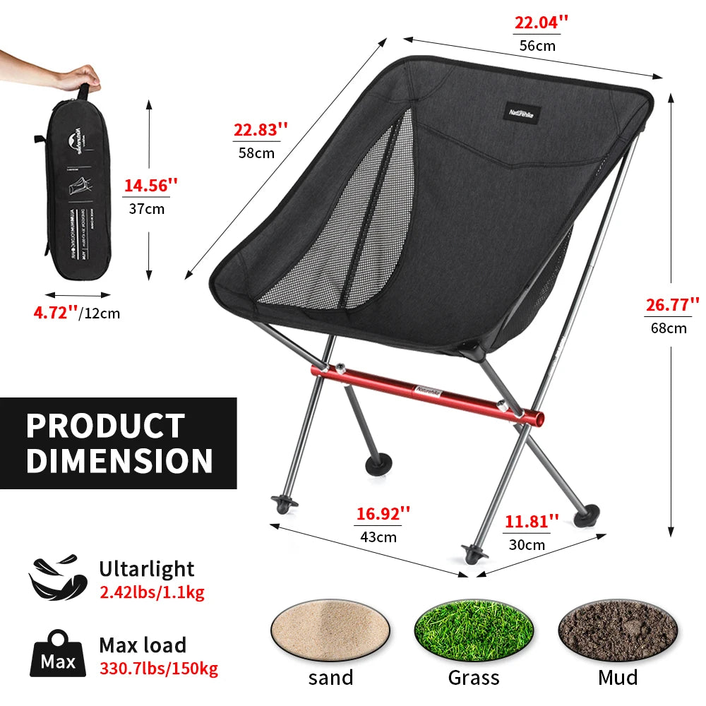 Camping Chair Chairs Ultralight Folding Chair Outdoor Picnic Foldable Chair Beach Reax Chair Fishing Chair