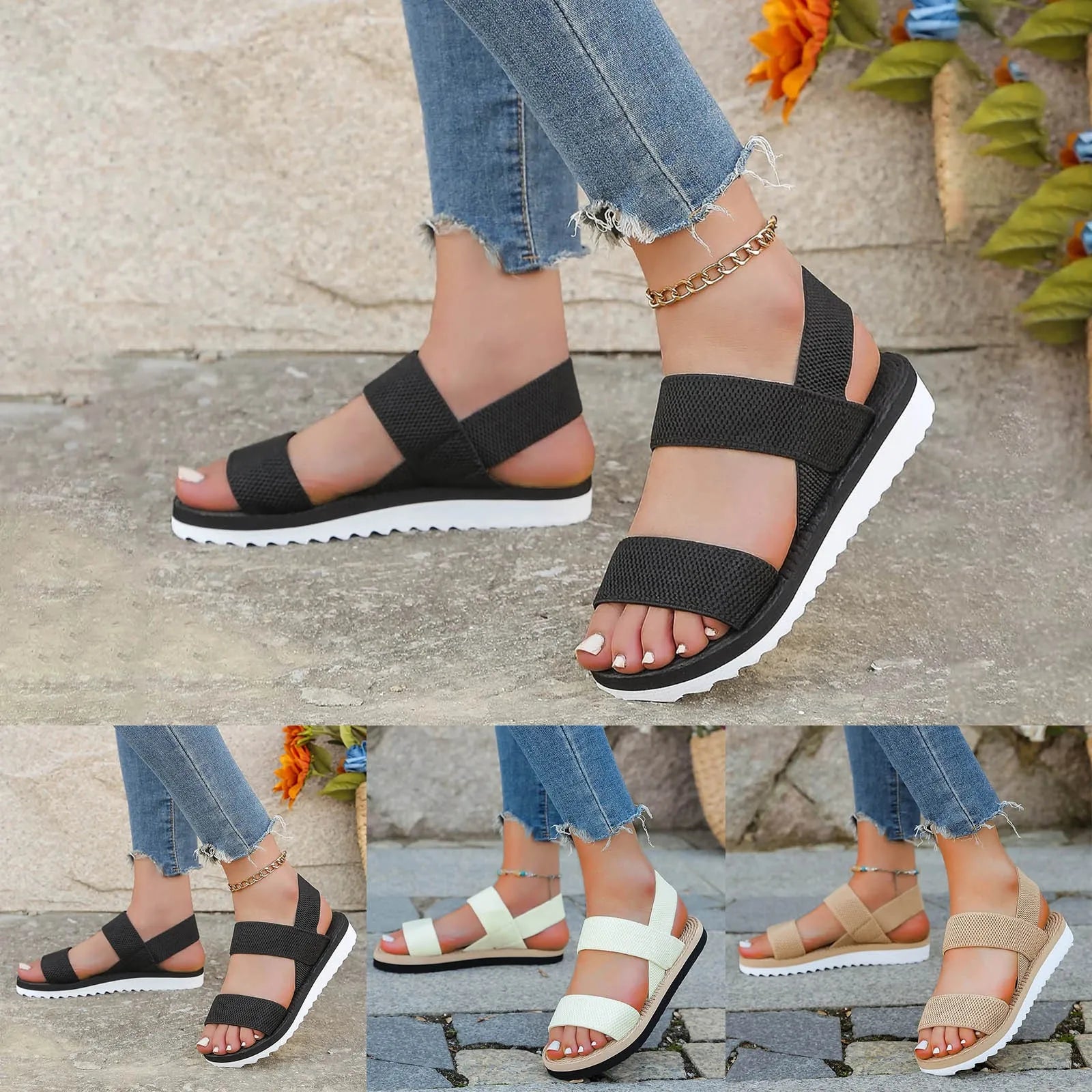 Shoes Woman 2024 Trend Hot Sandals Women Teen Slippers For Girls Beach Sandals Girls Sandals Women Sandals