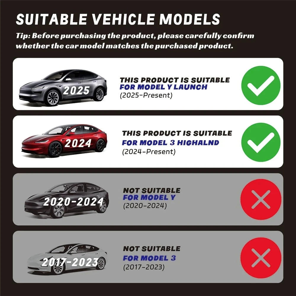 Tempered Glass Film Protector for New Tesla Model 3 Highland 2024 Model Y Launch Juniper 2025 Center Control Touch Screen TRUST 365 Media    tesla window sunscreen protector  TRUST 365 Media