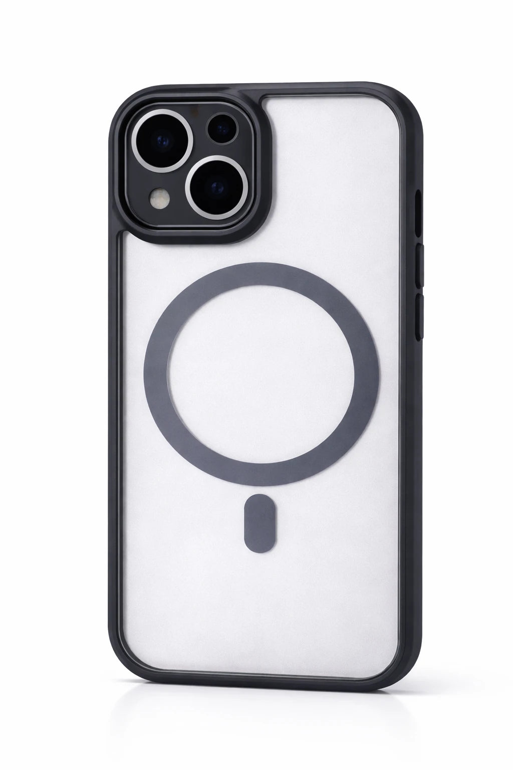 Wireless Charge Phone Case Generic Luxury Clear Magnetic Wireless Charge Phone Case for 11 12 13 14 15 Pro MAX Plus Shockproof Soft Bumper Cover, Black Trust Media 365   iphone case  TRUST 365 Media