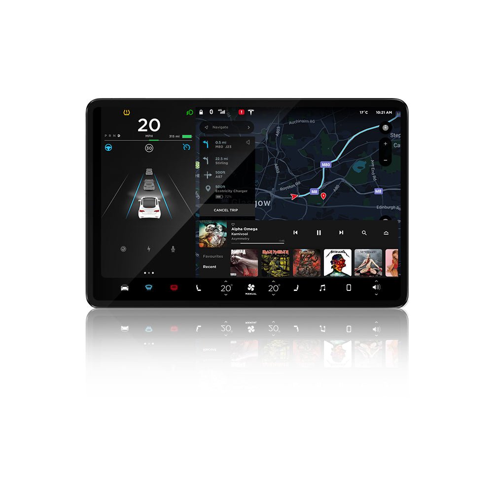 Exclusive Passenger Entertainment Screen for Tesla Model 3/Y Tesery Official Store 