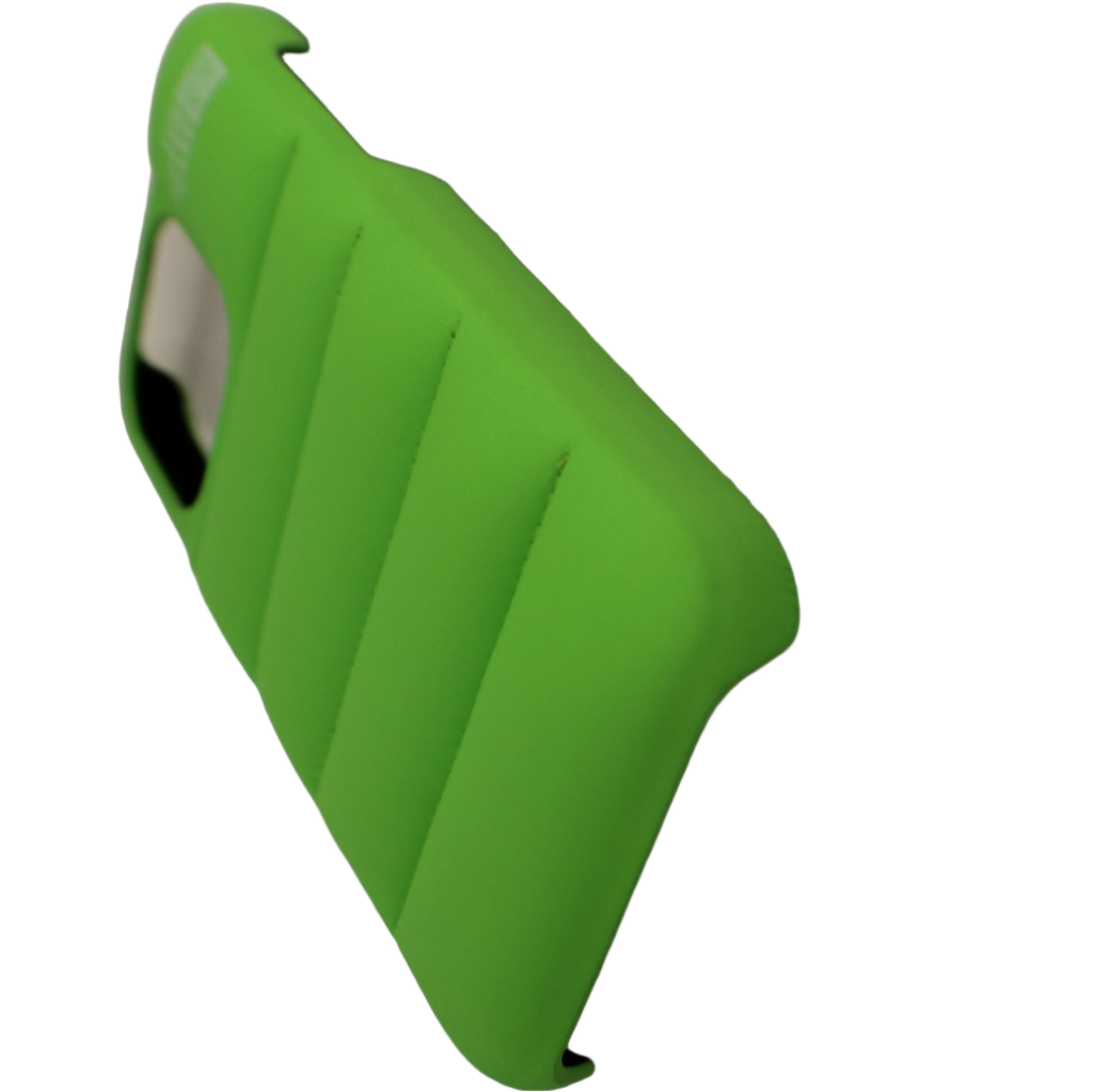 green iphone puffer case