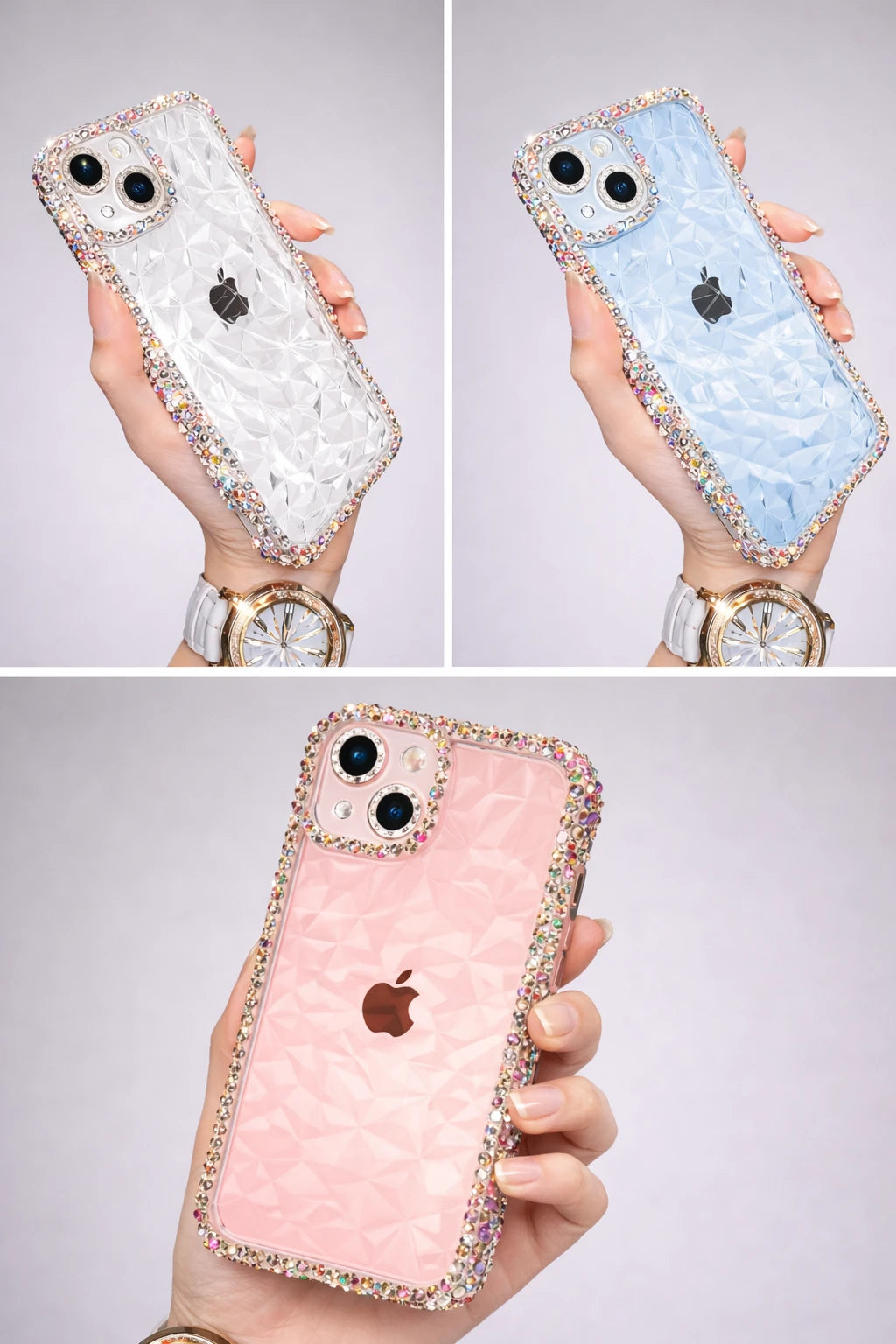 luxury smartphone case For Luxury Glitter Bling Diamond Smartphone Protective Casing Phonecase Shockproof Devices Trust Media 365   iphone case  TRUST 365 Media