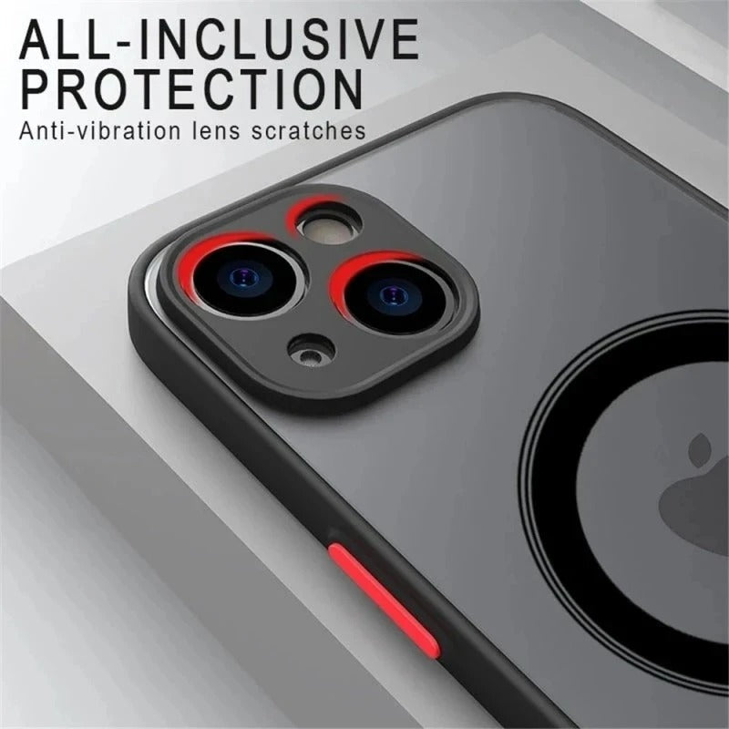 For Phone 16 to 16 Pro Max luxury Magnetic Wireless Charging Case