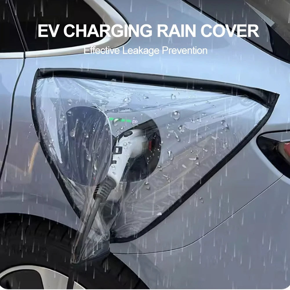 Electric Vehicle Charger Port Rainproof Dustproof Cover Outdoor Protection Covers for Tesla Model 3 Y Sedan SUV Car Accessories