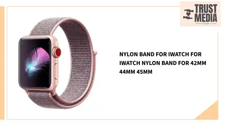 Nylon band for iWatch For iWatch Nylon Band For 42mm 44mm 45mm by@Outfy