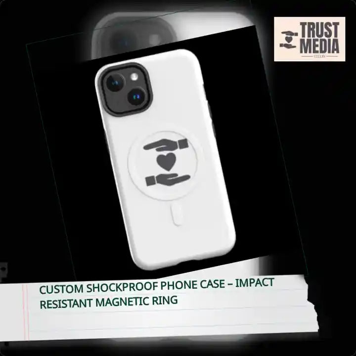 Custom Shockproof Phone Case &ndash; Impact Resistant Magnetic Ring by@Outfy