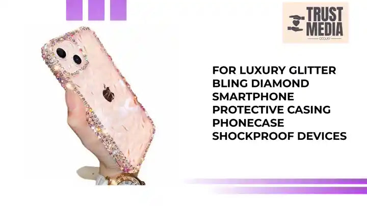 For Luxury Glitter Bling Diamond Smartphone Protective Casing Phonecase Shockproof Devices by@Outfy