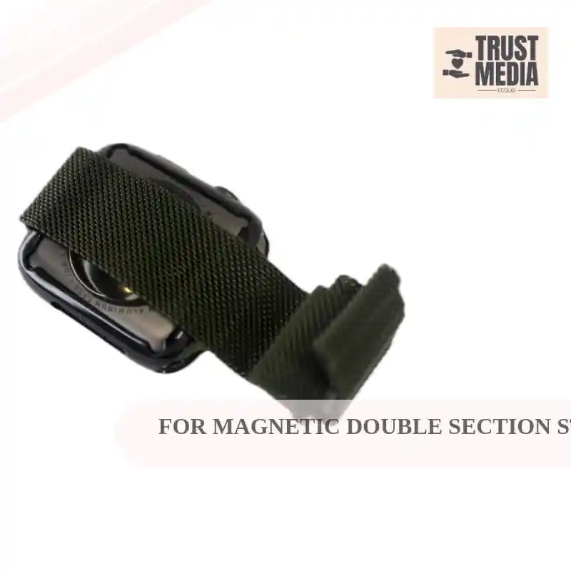 For Magnetic Double Section Strap for Apple Watches For 38mm-40mm-41mm by@Outfy
