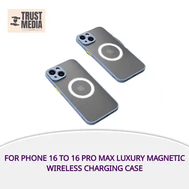 For Phone 16 to 16 Pro Max luxury Magnetic Wireless Charging Case by@Outfy