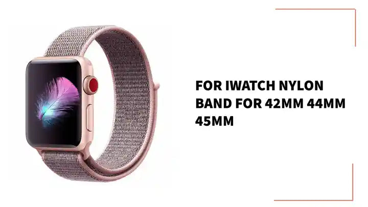 For iWatch Nylon Band For 42mm 44mm 45mm by@Outfy