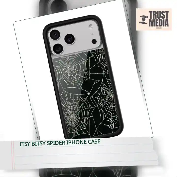 Itsy Bitsy Spider iPhone Case by@Outfy