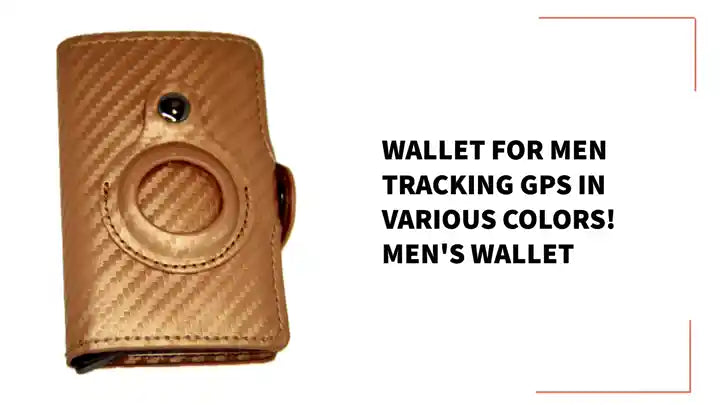 Wallet For Men tracking gps in various colors! Men&#039;s Wallet by@Outfy