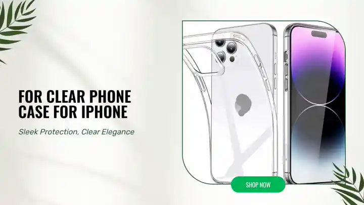 For Clear Phone Case for iPhone by@Outfy