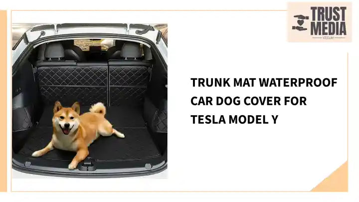 Trunk Mat Waterproof Car Dog Cover for Tesla Model Y by@Outfy