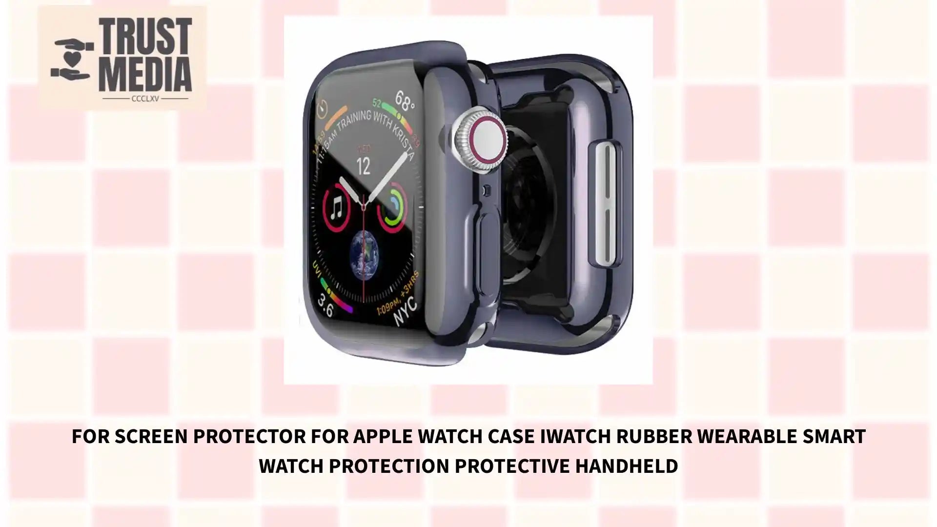 For Screen Protector For Apple Watch Case iwatch Rubber Wearable Smart Watch Protection Protective Handheld by@Outfy