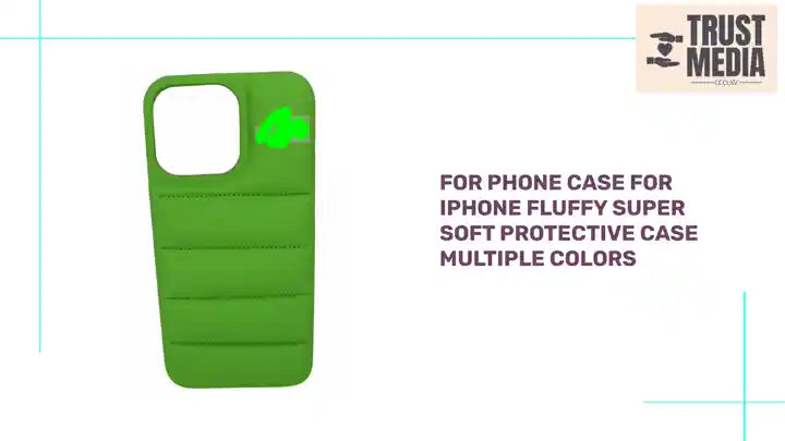 For Phone Case For iPhone Fluffy Super Soft Protective Case Multiple Colors by@Outfy